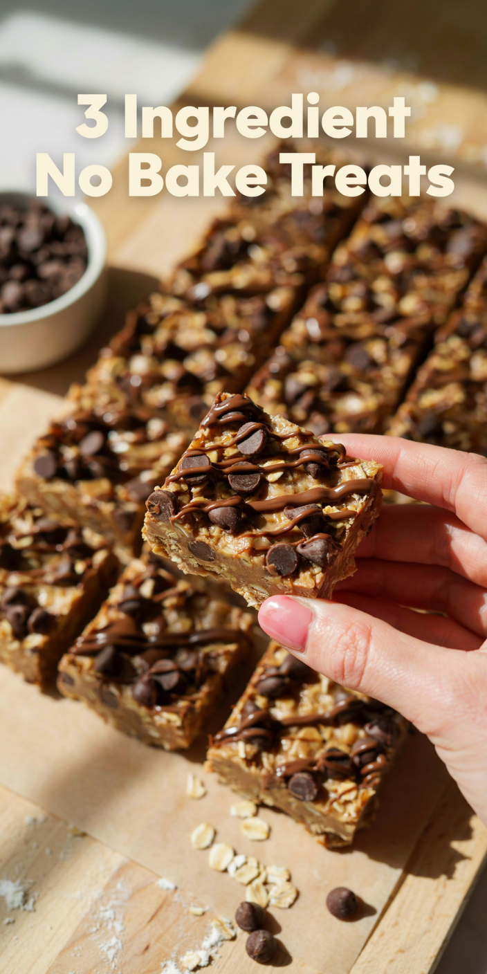 3 Ingredient No Bake Treats