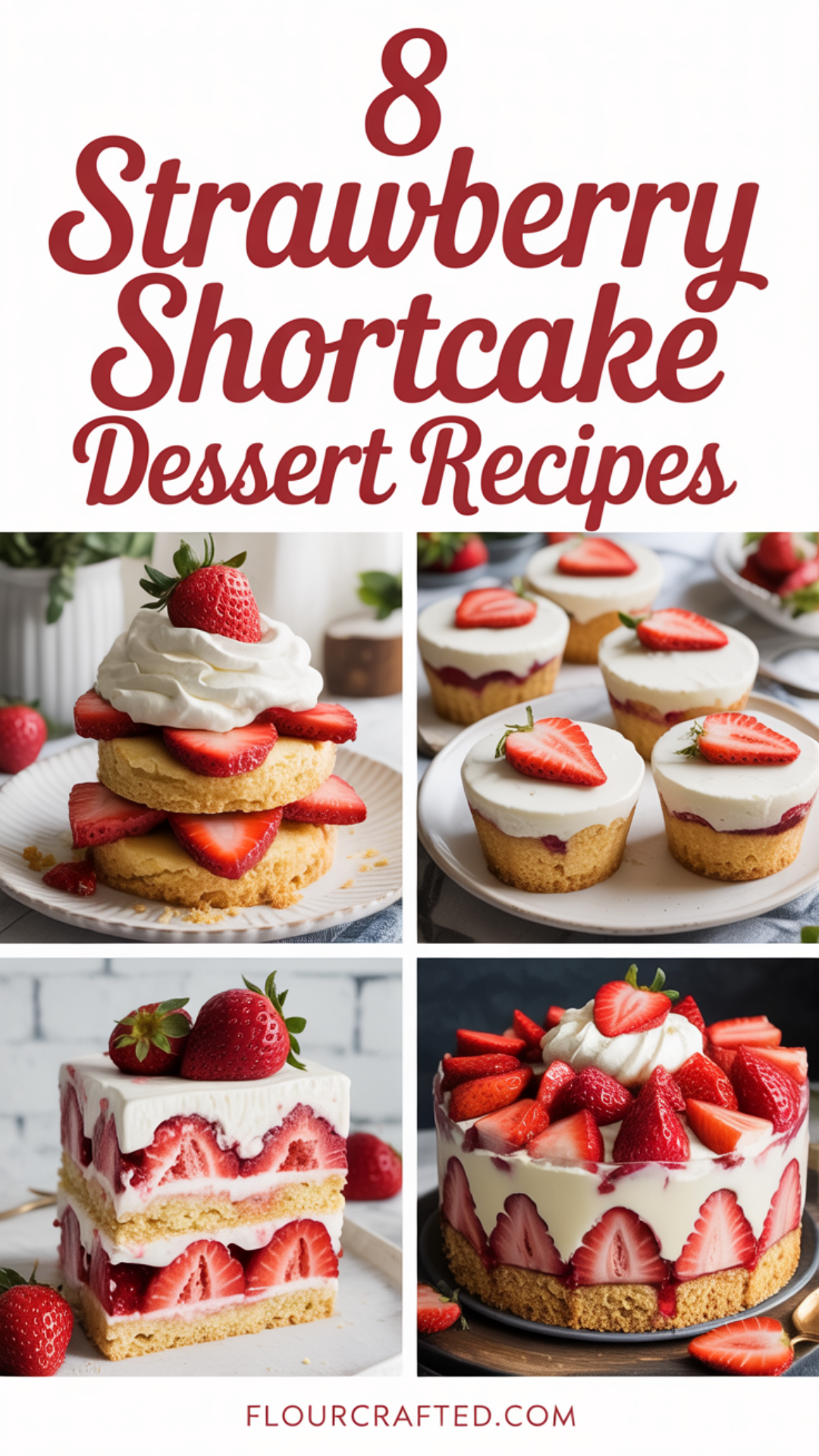8 Strawberry Shortcake Dessert Recipe