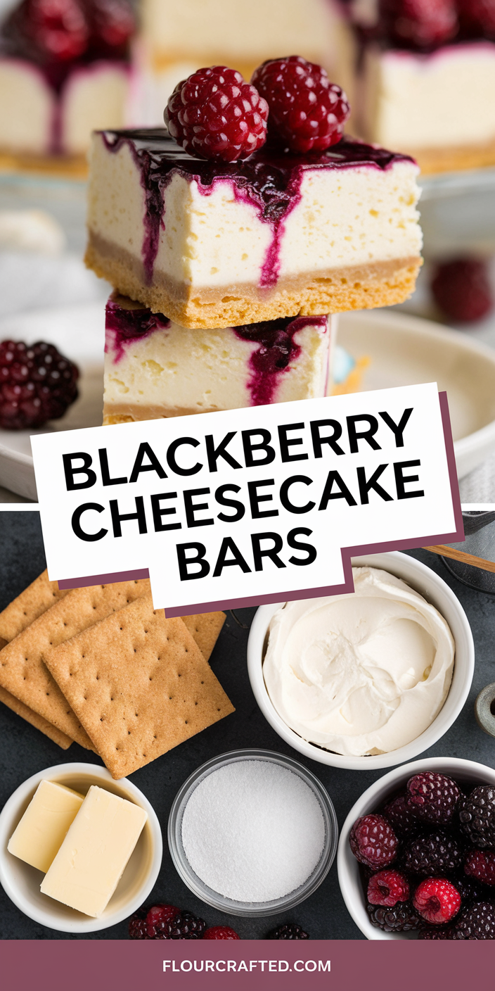 Blackberry Cheesecake Bars Blackberry Cheesecake Bars