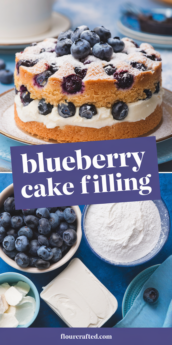 Blueberry Cake Filling