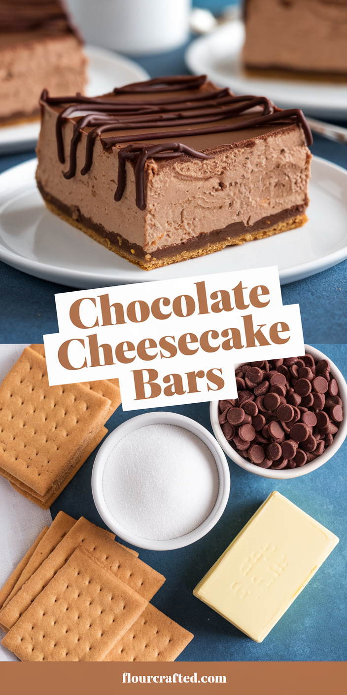 Chocolate Cheesecake Bars Chocolate Cheesecake Bars