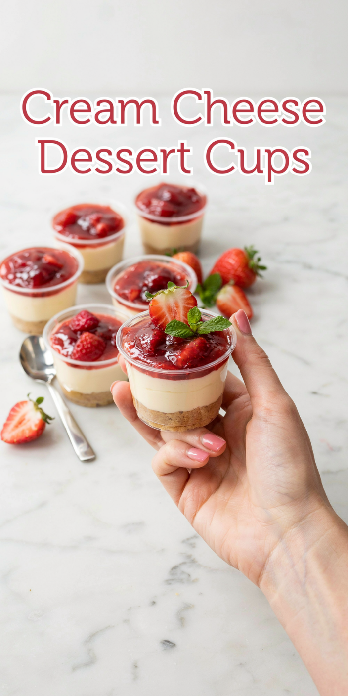 Cream Cheese Dessert Cups Cream Cheese Dessert Cups