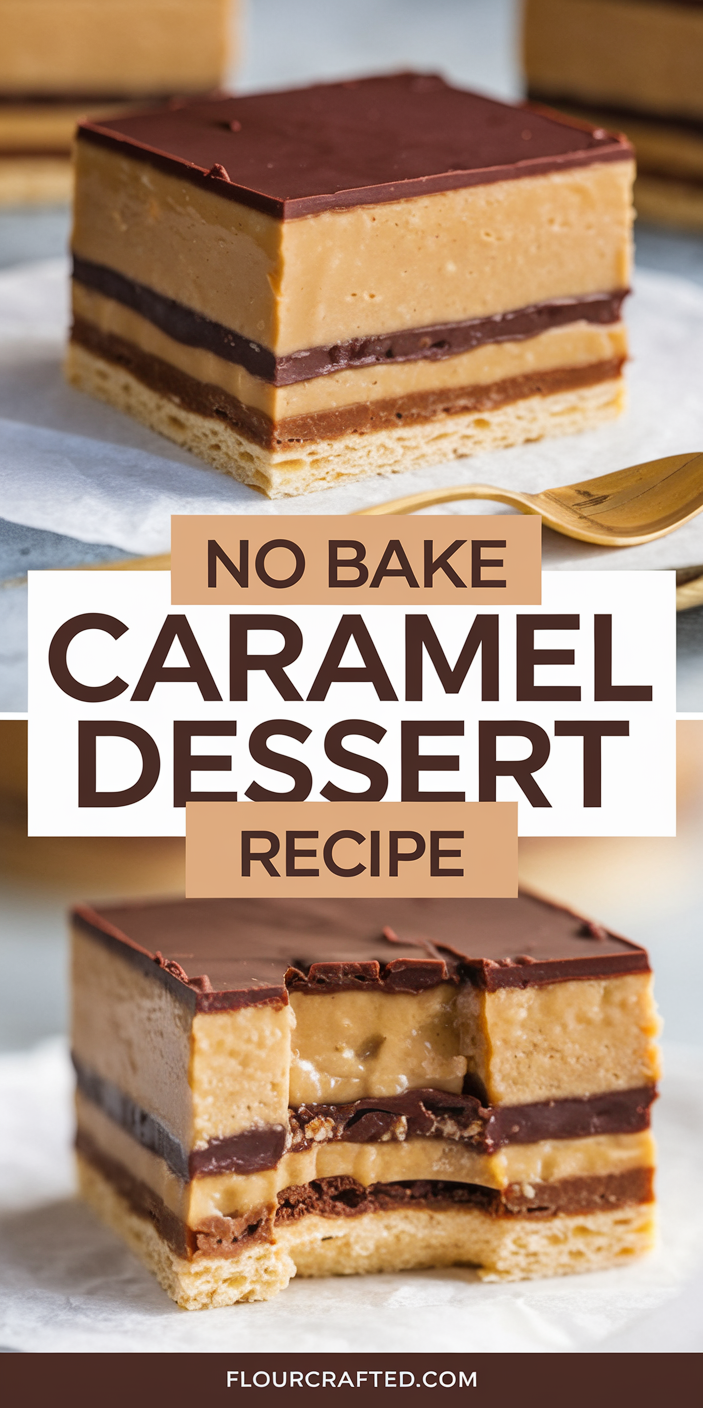 No Bake Caramel Dessert Recipe