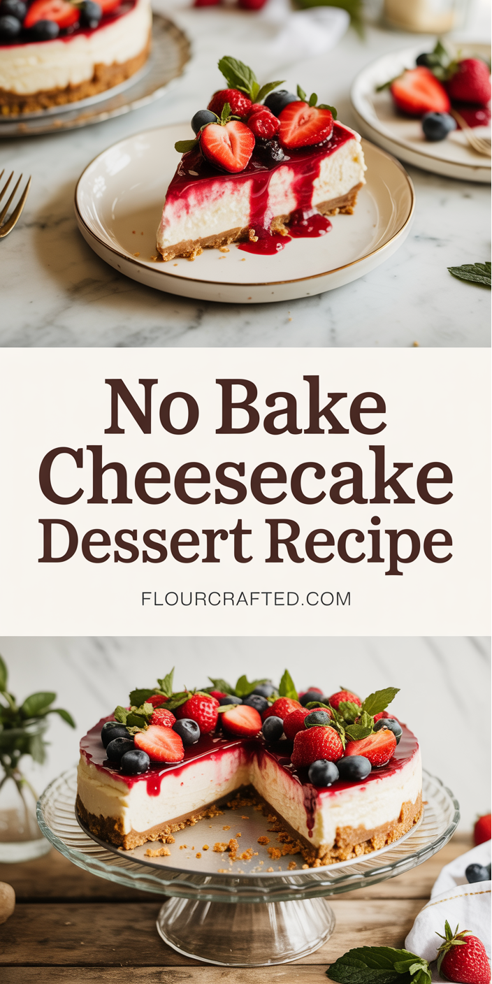 No Bake Cheesecake Dessert Recipe