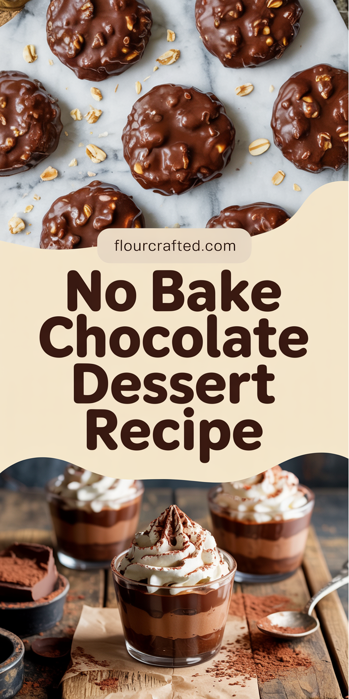 No Bake Chocolate Dessert Recipe