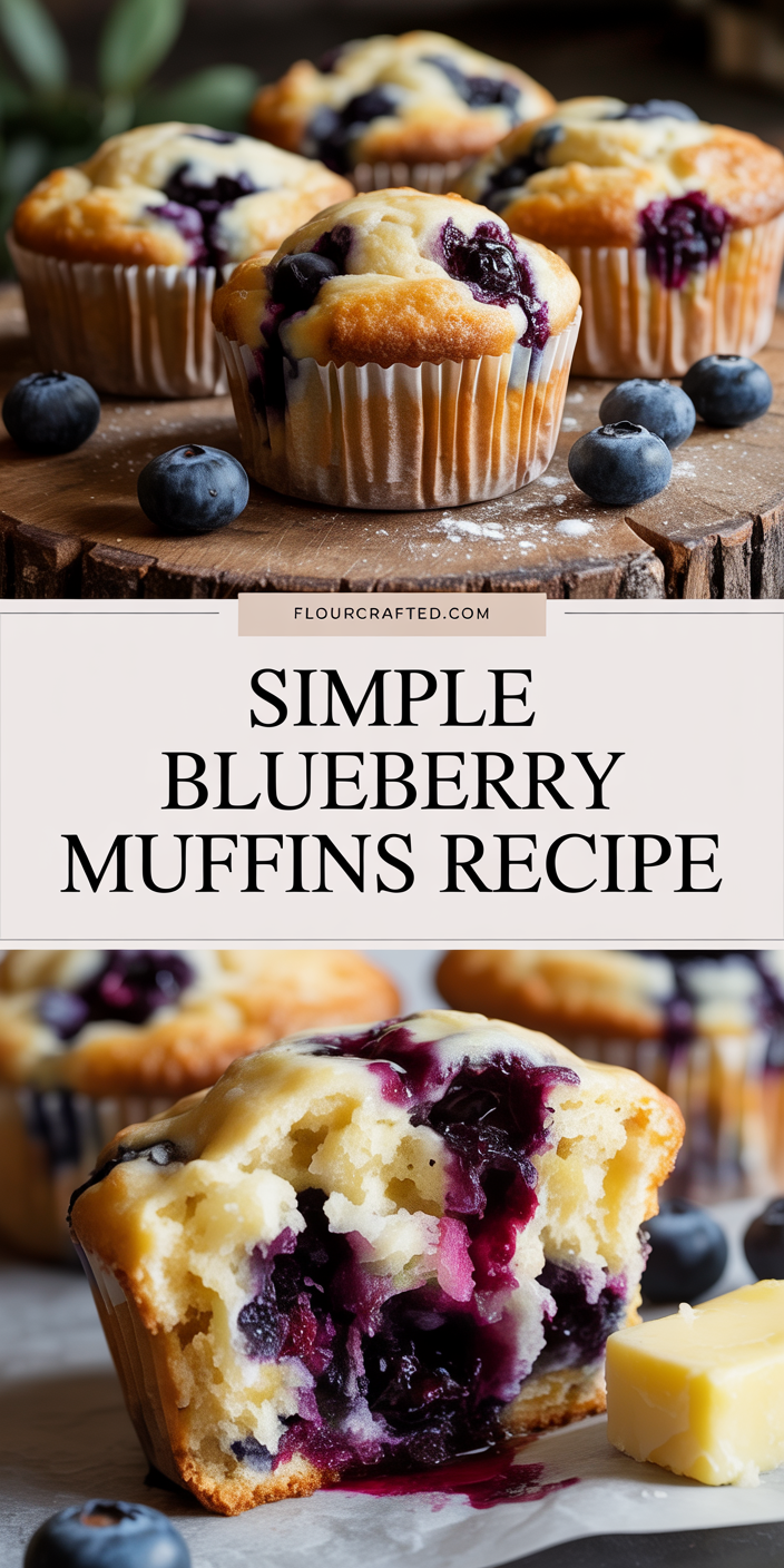 Simple Blueberry Muffins Recipe Simple Blueberry Muffins Recipe