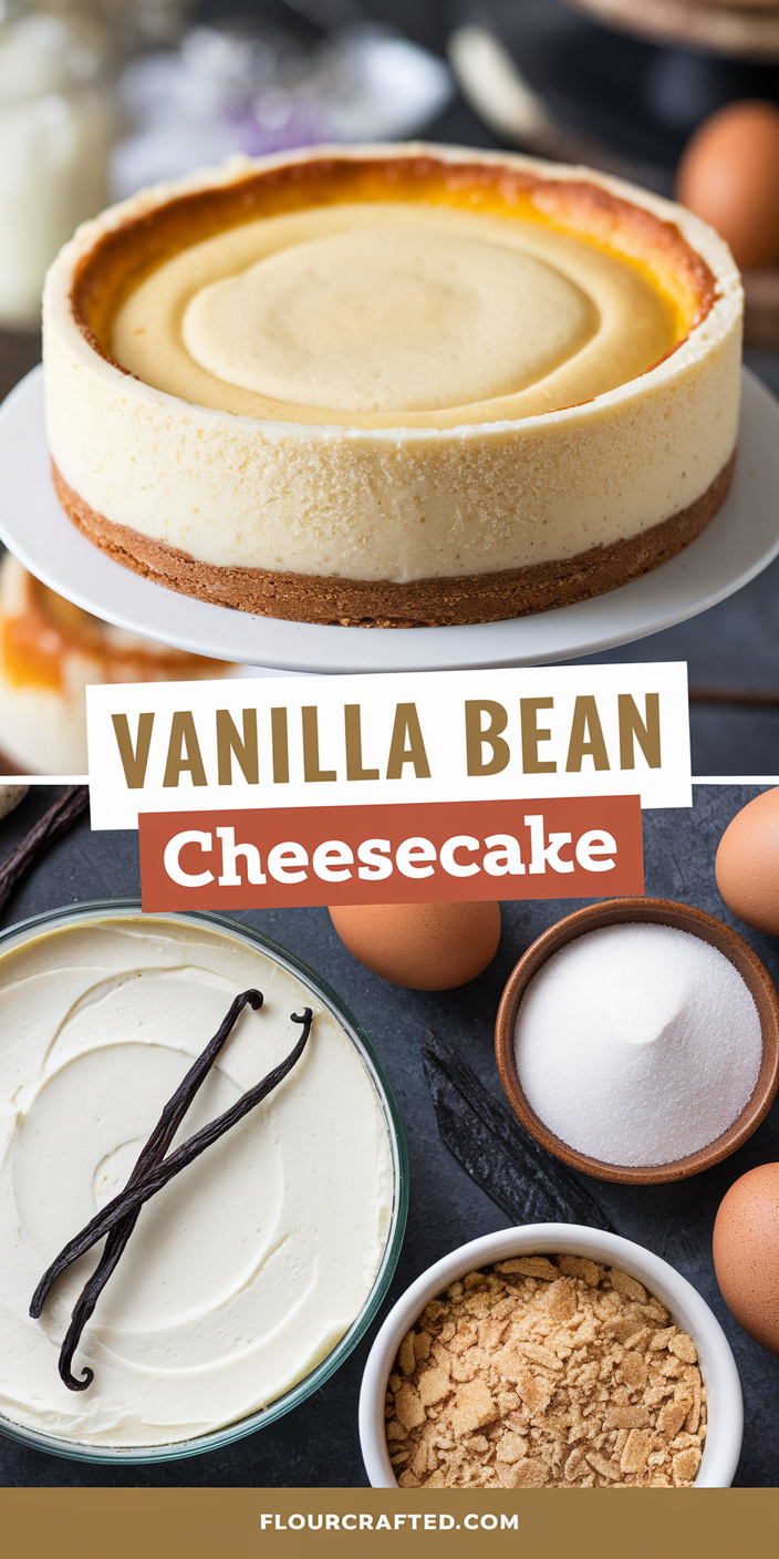 Vanilla Bean Cheesecake