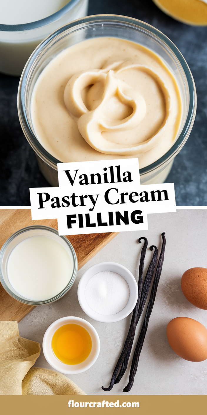 Vanilla Pastry Cream Filling Vanilla Pastry Cream Filling
